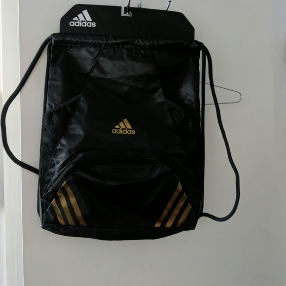 adidas sackpack gold